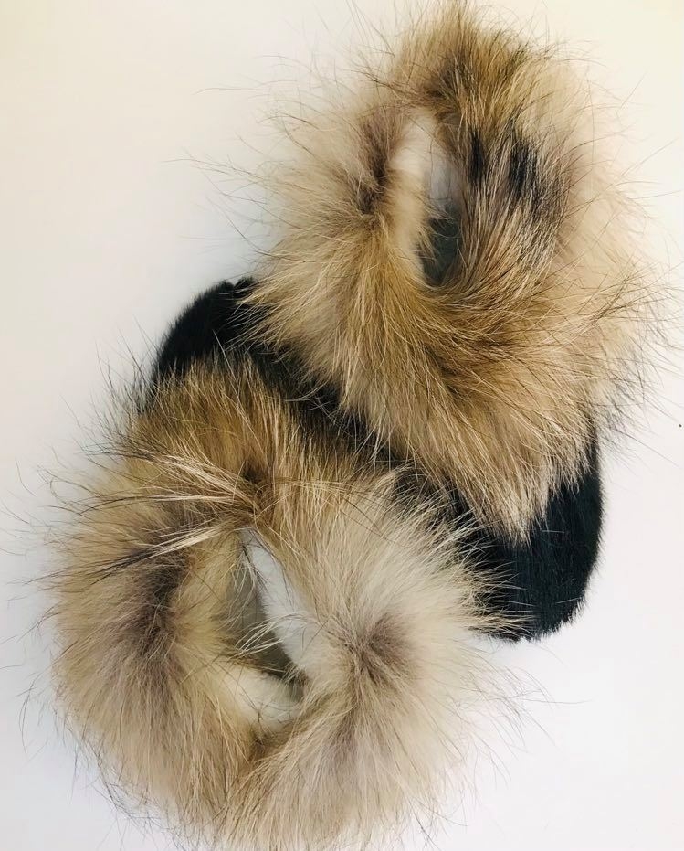Qaqqaq Slippers, Black - Image 6