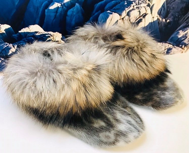 Qaqqaq Slippers, Natural - Image 11