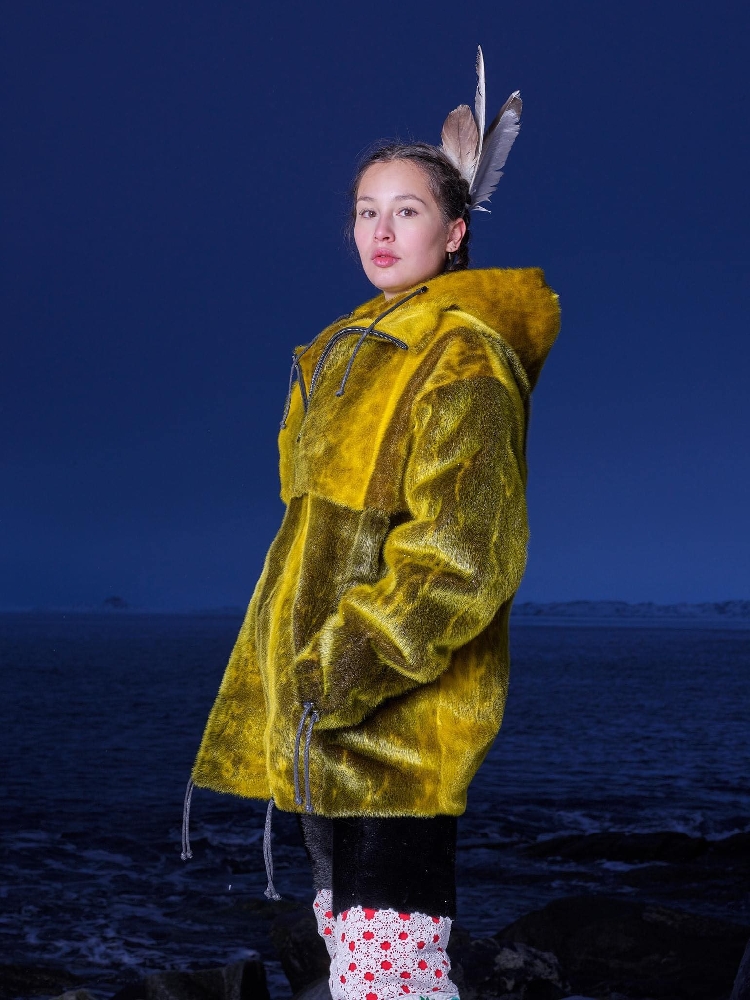 Glacier Ring Seal Anorak, Natural/Coloured - Image 9