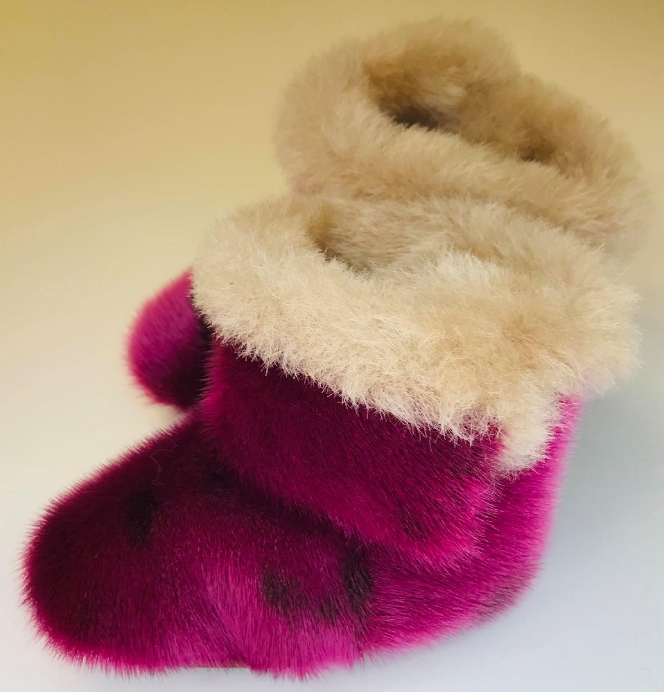 Kamii Children's Slippers, Pink - Image 3