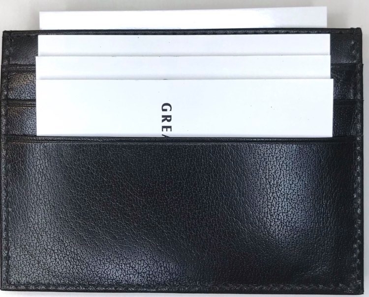 Cardholder with Seal Skin, Natural Harp Seal - Image 6