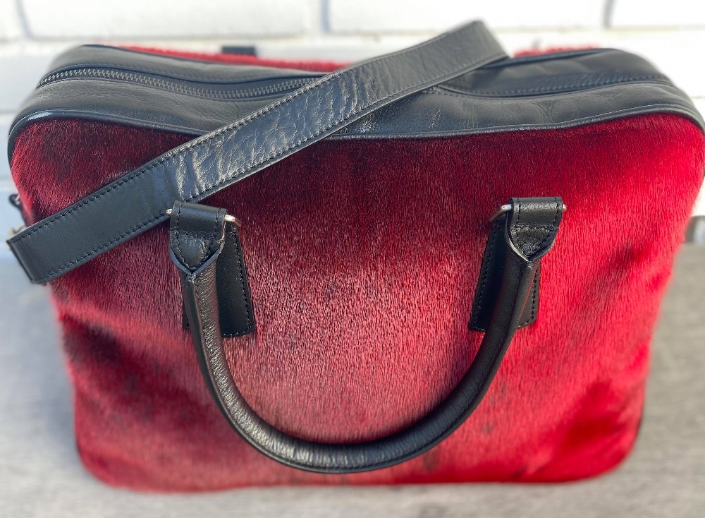 Business Bag, Red Seal Skin - Image 5