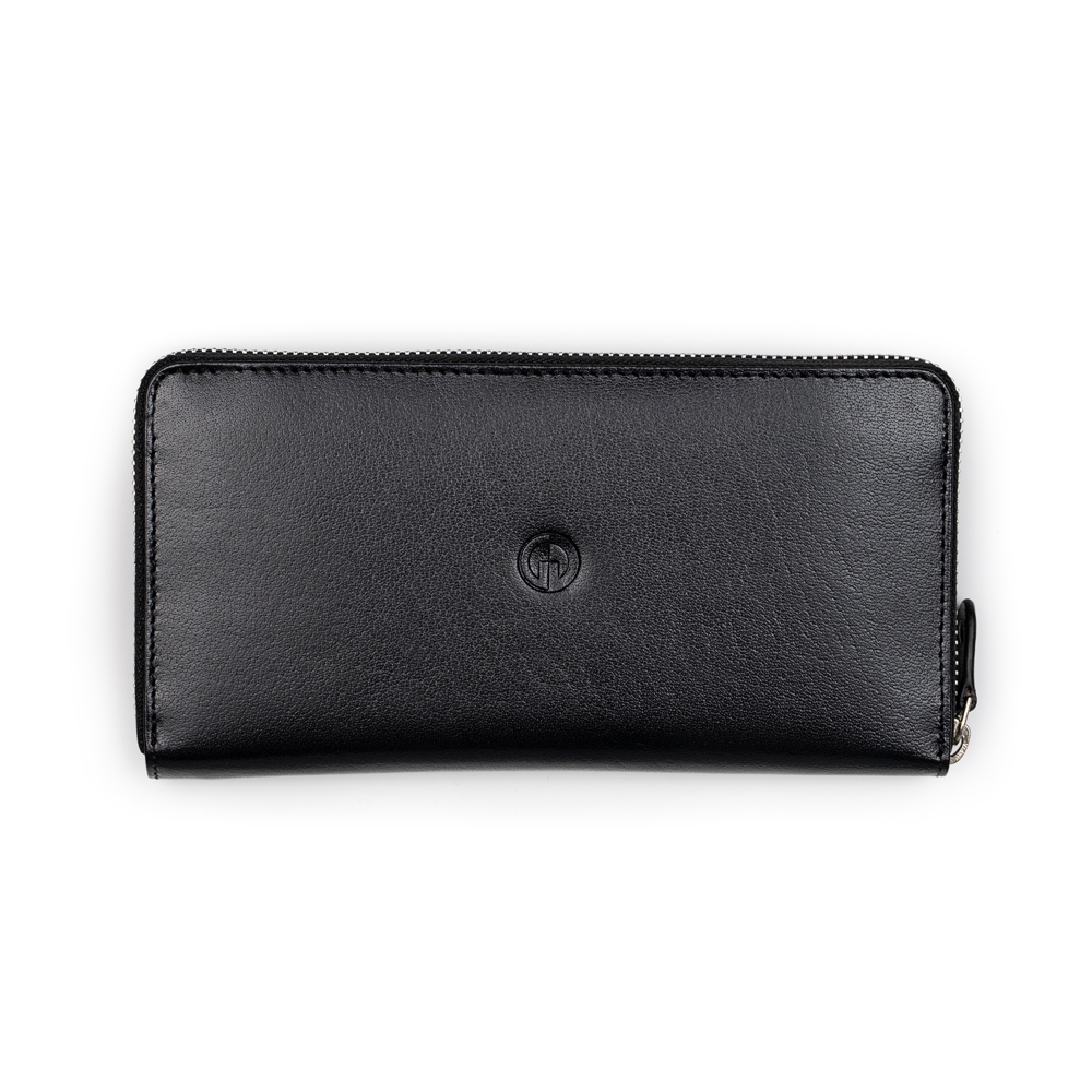 GG Maxi Seal Skin Purse, Blueberry - Image 3