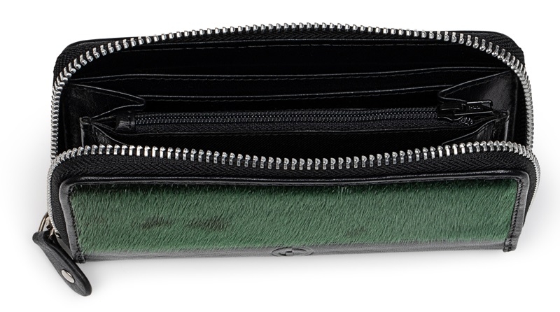 GG Classic Seal Skin Purse, Kiwi - Image 5