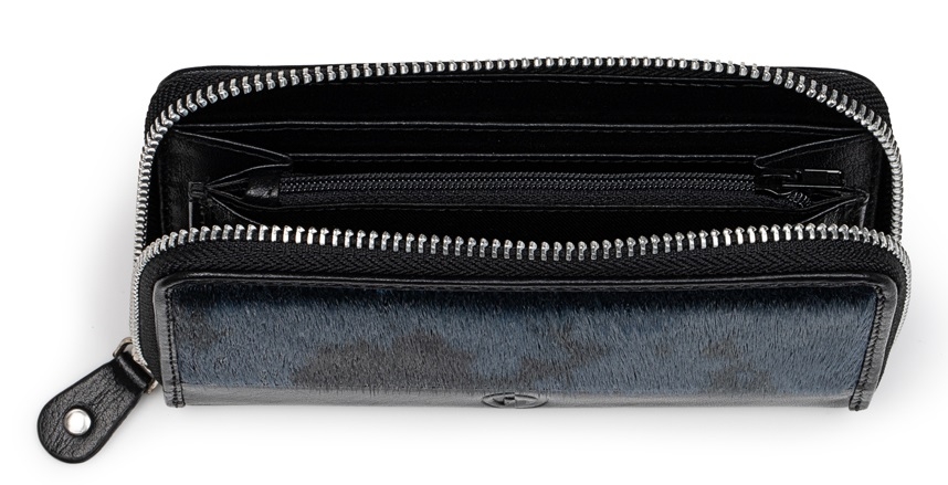 GG Classic Seal skin wallet, Blueberry - Image 5