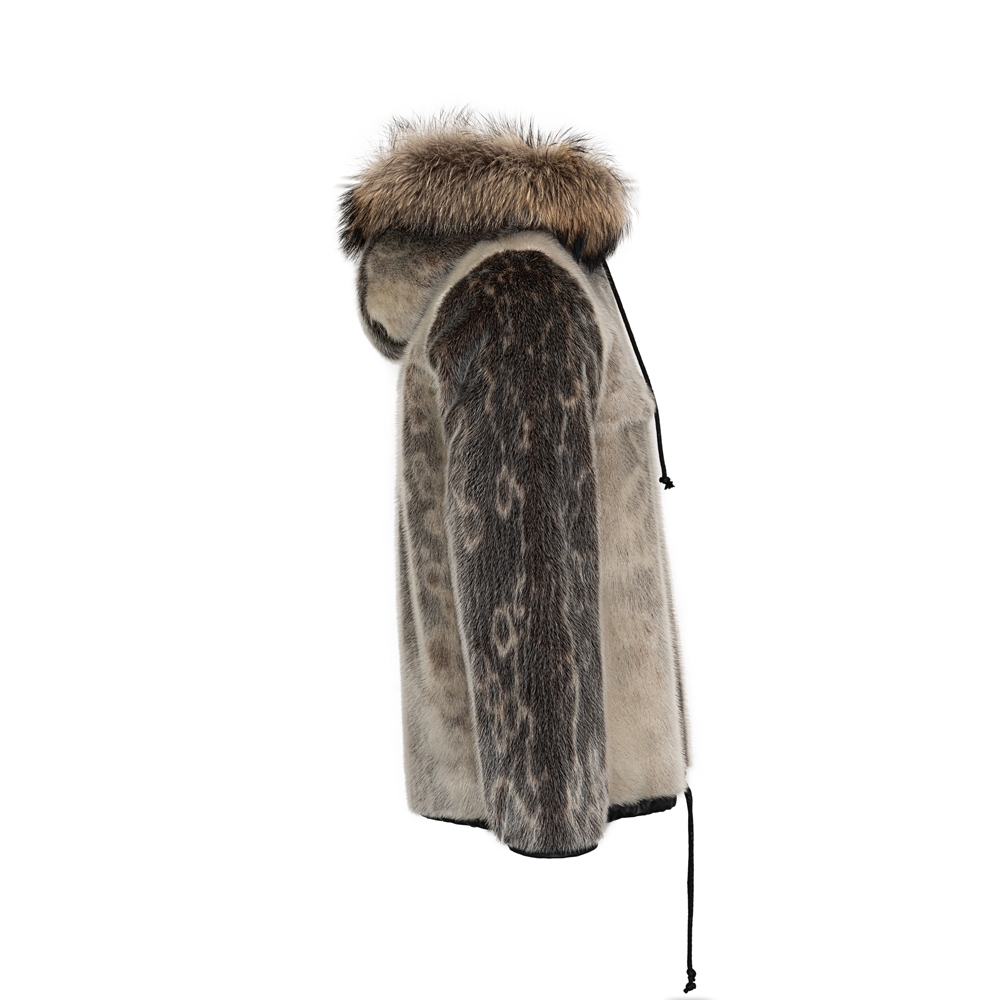 Nikki Ringed Seal Anorak, Natural/Coloured - Image 3