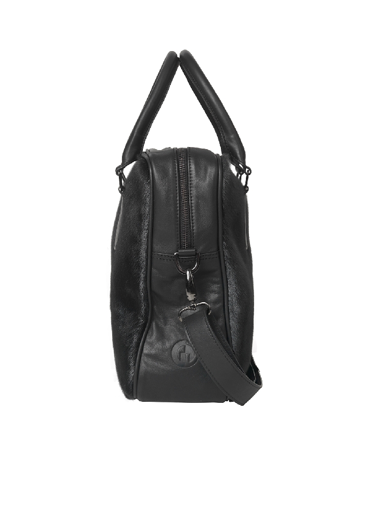 Business Bag, Black Seal Skin - Image 3