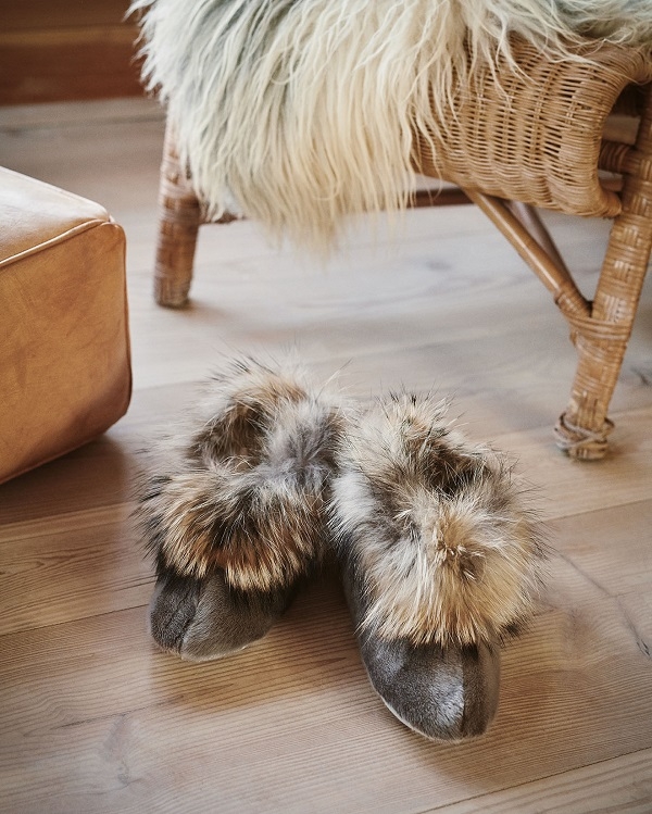 Qaqqaq Slippers, Natural - Image 5
