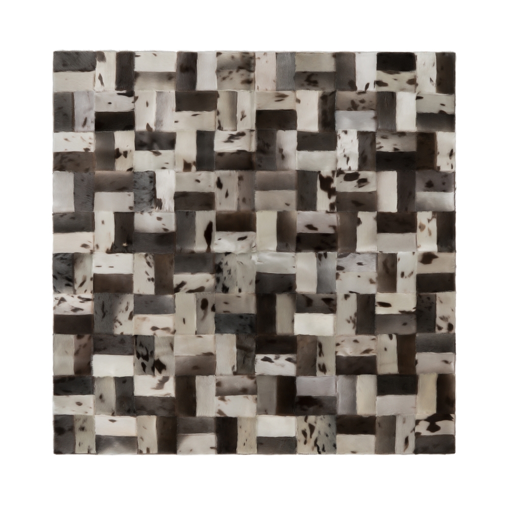 Square Rug, Natural, 140 x 140 cm - Image 3