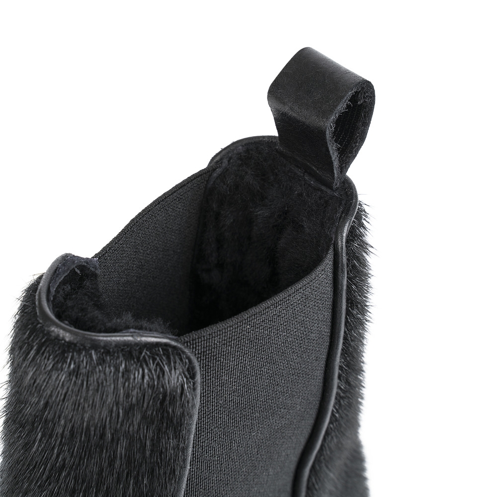 KIM, Seal skin boot, Black - Image 8