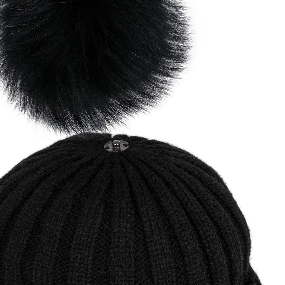 Nanna Beanie, Black - Image 3