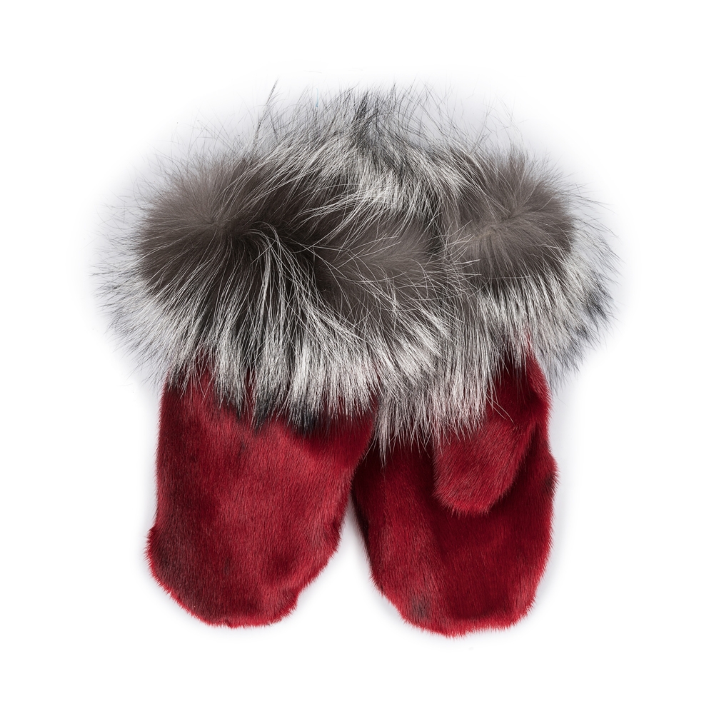 Siku Mittens, Red - Image 3