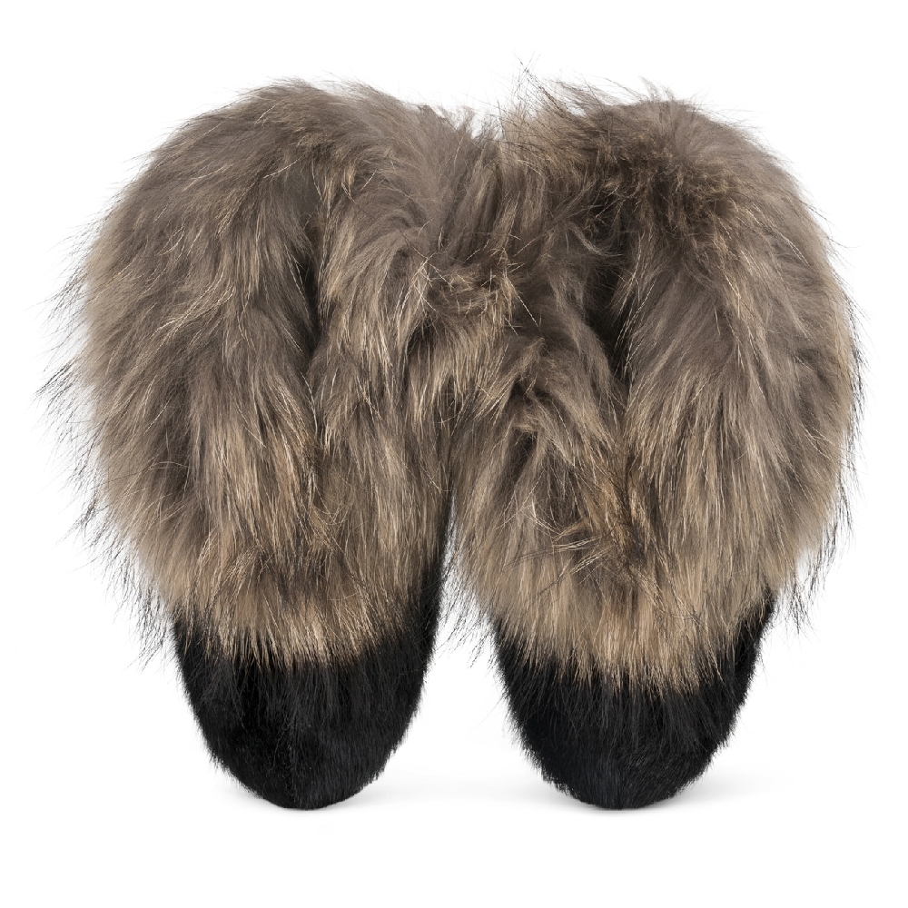 Qaqqaq Slippers, Black - Image 9