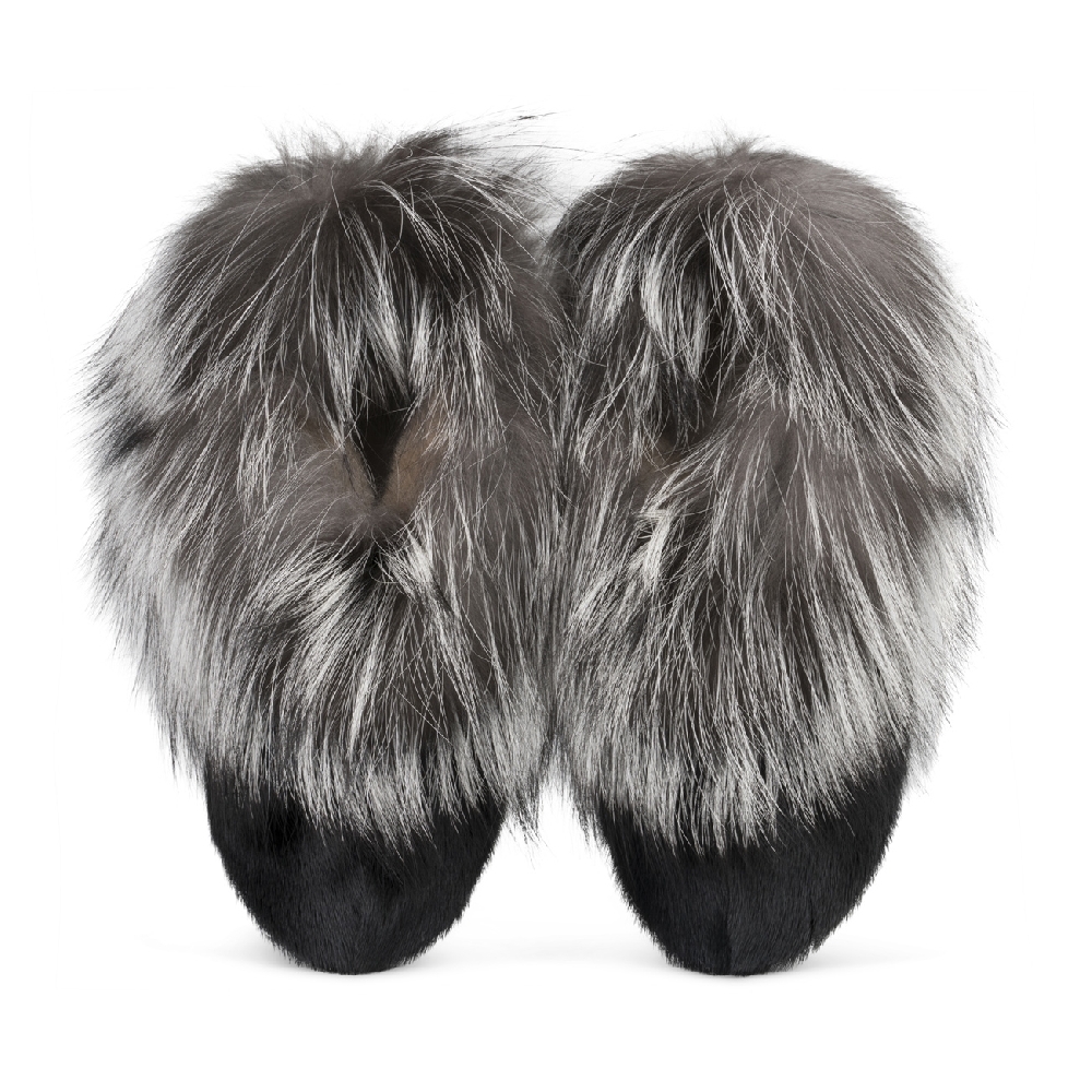 Ulloriaq Slippers, Black - Image 3