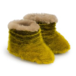 Kamii Children's Slippers, Yellow
