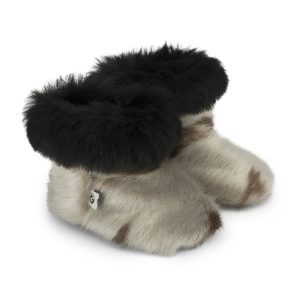 Kamii Children's Slippers, Natural
