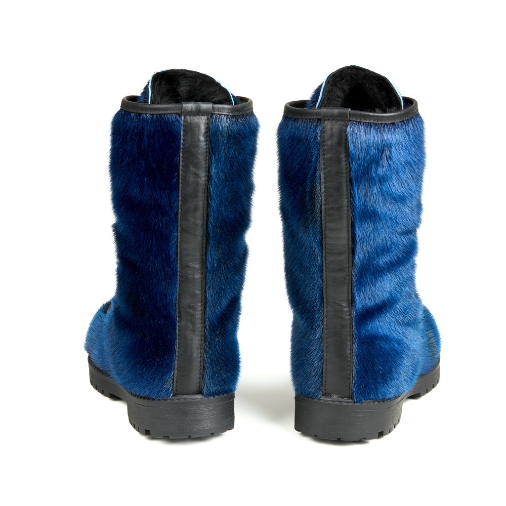 AKA, Seal Skin Boot, Blue - Image 3