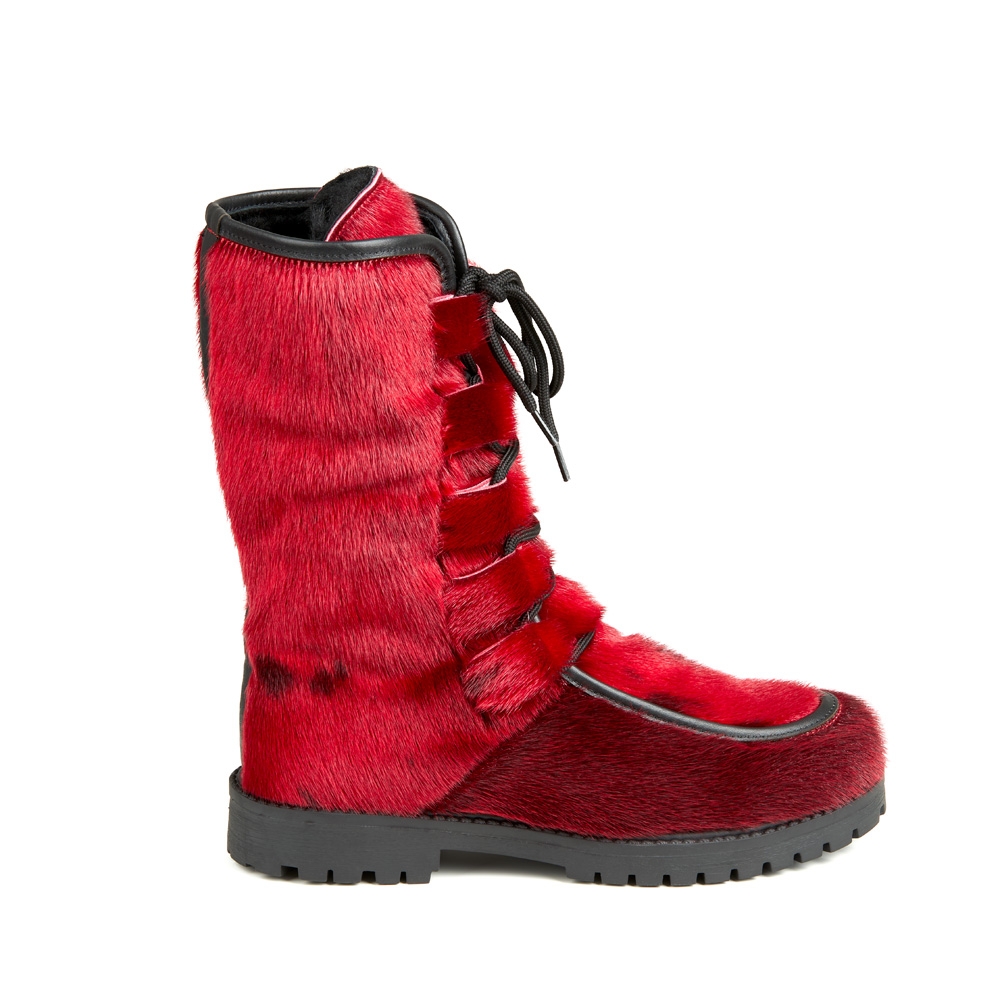 AKA, Seal Skin Boot, Red