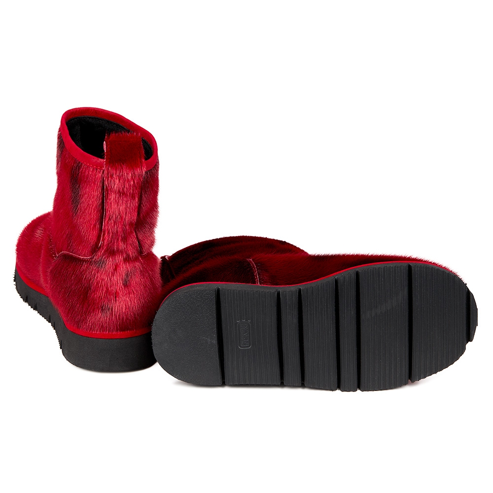 OBI, Seal Skin Boot, Red - Image 4