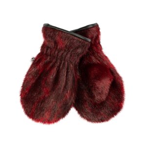 Aputiaraq Junior Mittens, Red