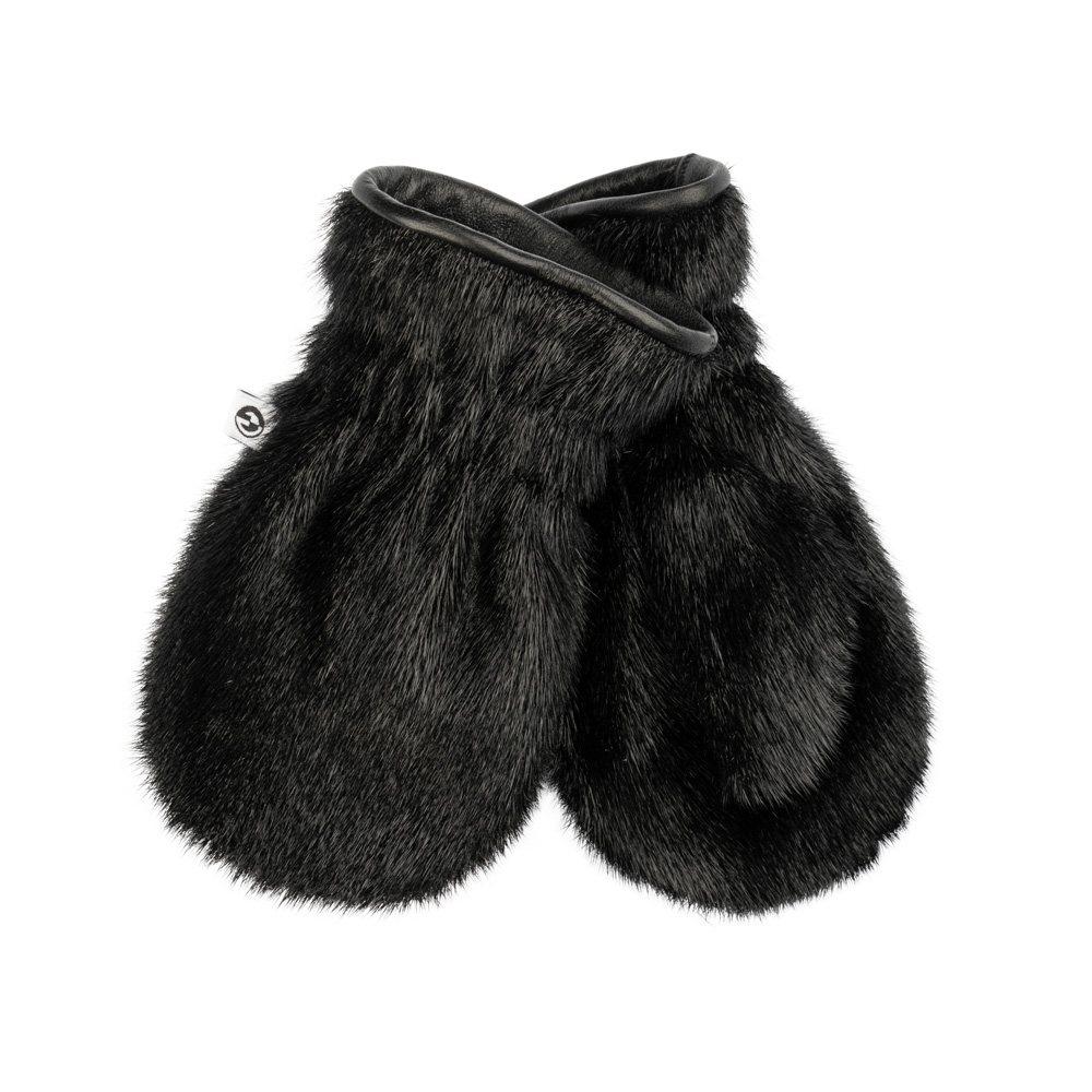 Aputiaraq Junior Mittens, Black