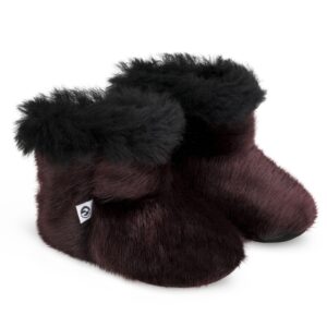 Kamii Kids' Slippers, Wine Red