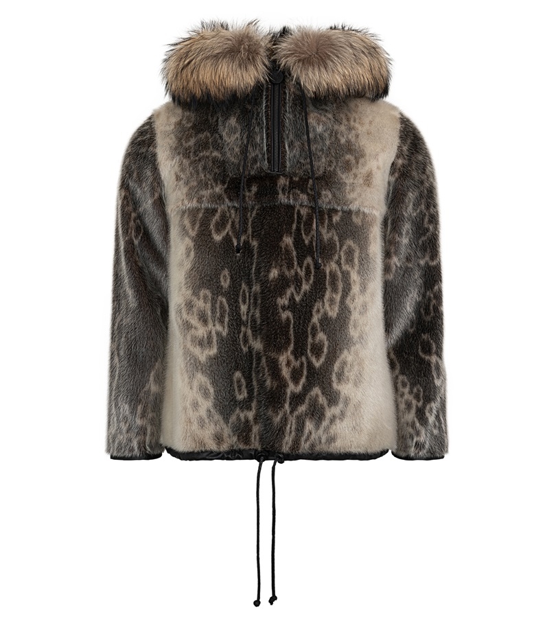 Nikki Ringed Seal Anorak, Natural/Coloured
