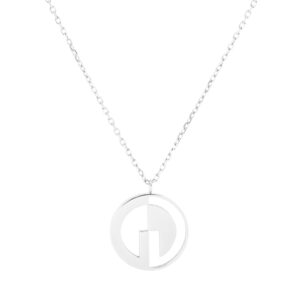 Great Greenland Logo Necklace - Silver