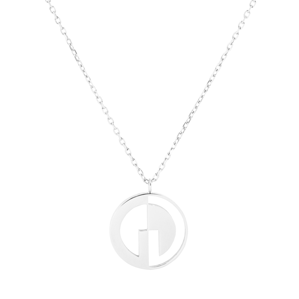 Great Greenland Logo Necklace - Silver