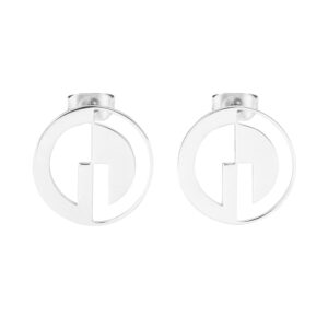 Great Greenland Logo Earrings - Silver