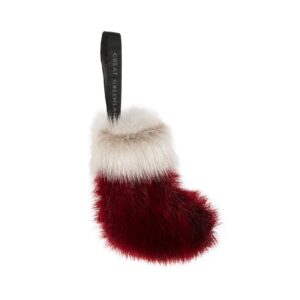 Christmas Decoration - Small Christmas Stocking, Red