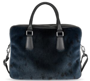Business Bag, Blue Seal Skin
