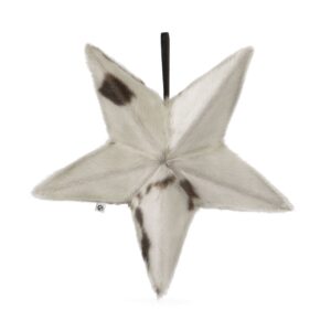 Large 3D Star with Filling - Natural