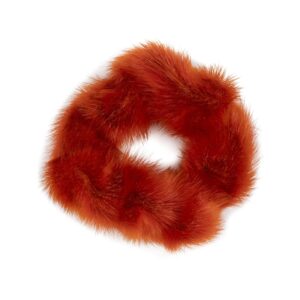 Sealskin Hair Elastic/Hair Accessory - Orange