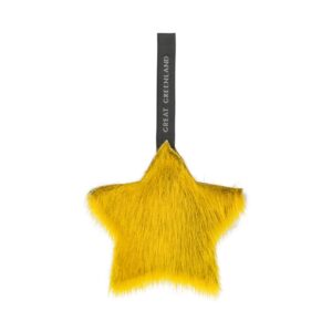Christmas decoration - Star, Yellow