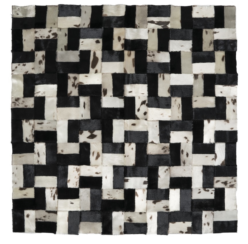 Kvadrat Rug, Night/Black, 140x140 cm