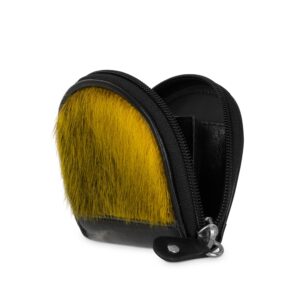 Pani Seal skin purse, Yellow Seal skin
