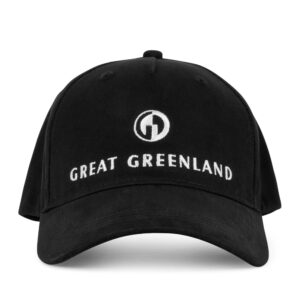 Great Greenland Logo Cap - Black