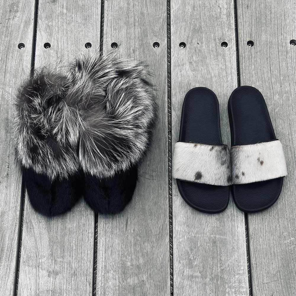 Handmade Sandal with Natural Sealskin - Image 10