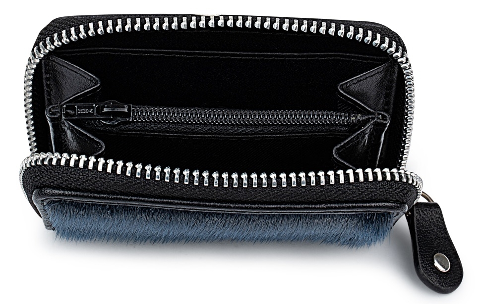 GG Mini Sealskin Purse, Blueberry