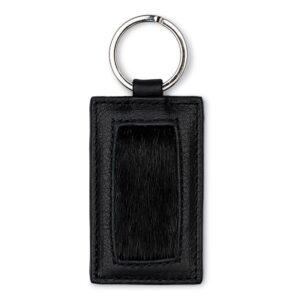 River Keyring (Rectangle) - Black
