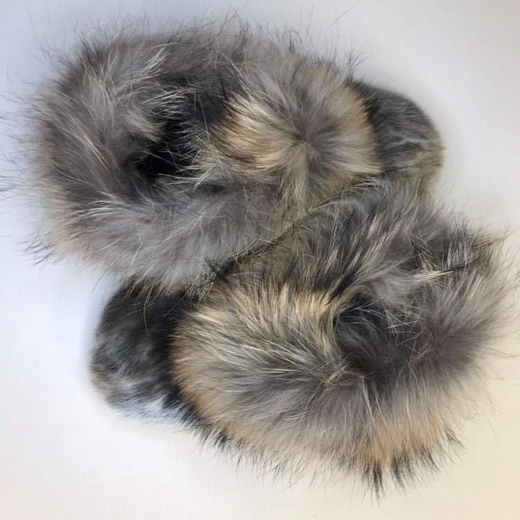 Qaqqaq Slippers, Natural - Image 8