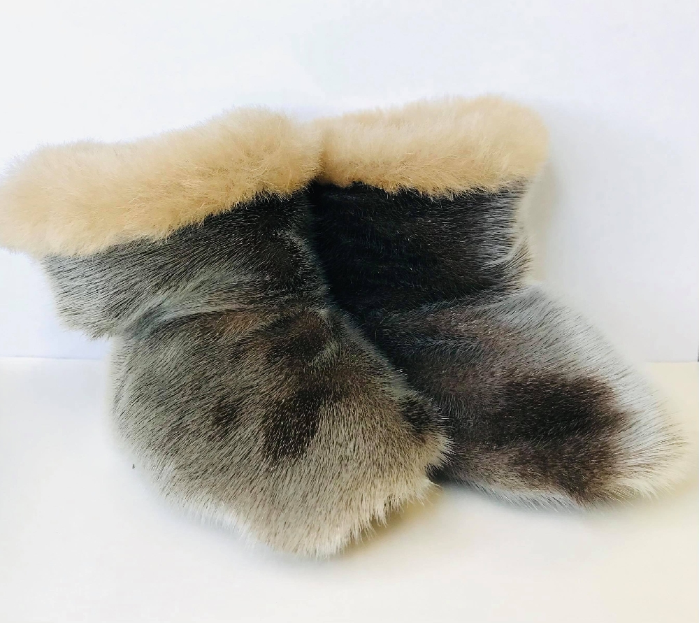 Kamii Children's Slippers, Natural - Image 7