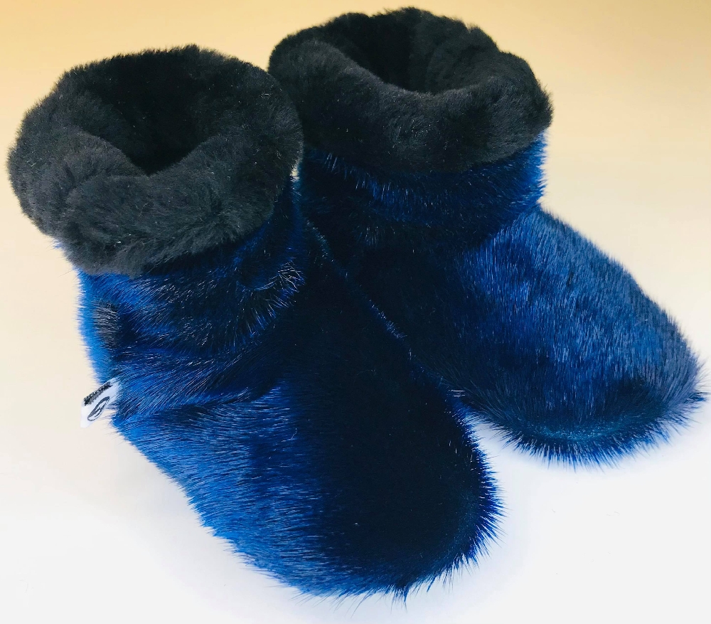 Kamii Children's Slippers, Blue - Image 6