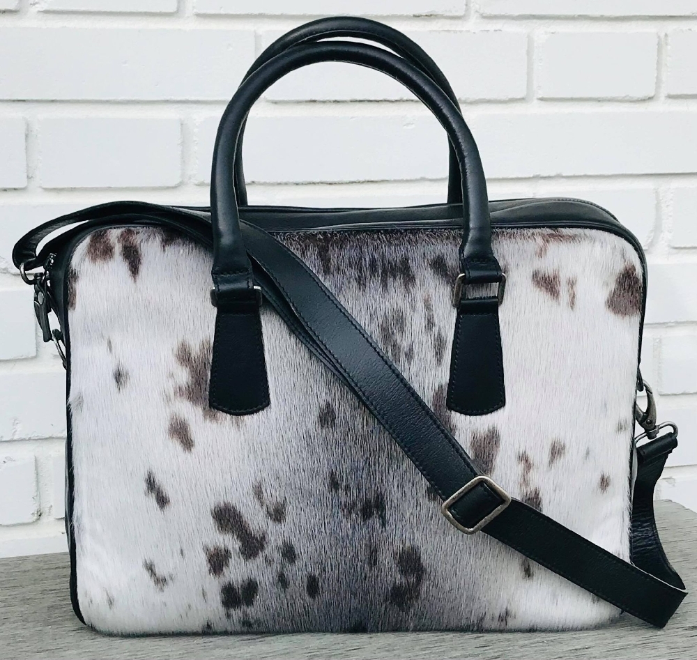 Business Bag, Natural Seal Skin - Image 9