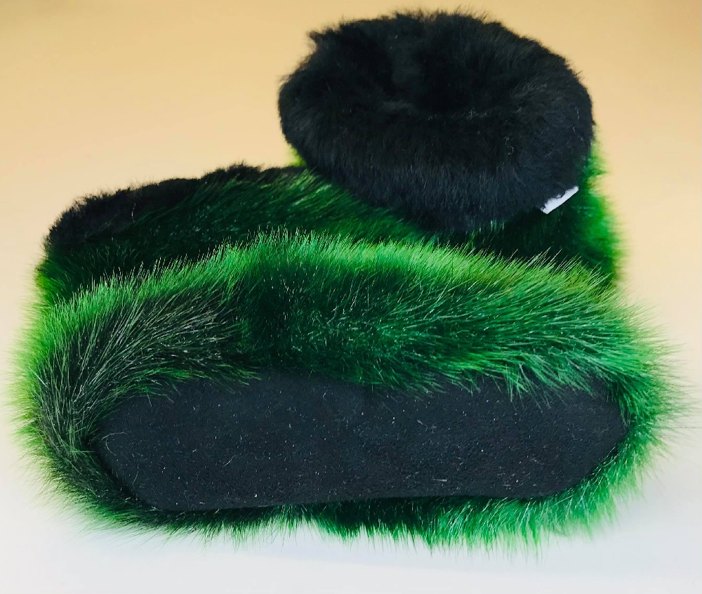 Kamii Children's Slippers, Green - Image 4