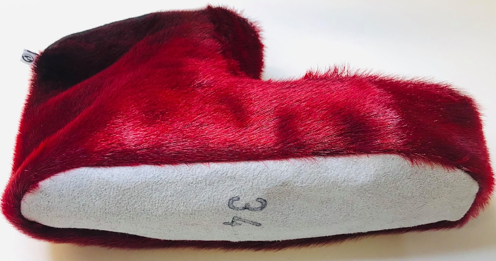 Junior Kids' Slippers, Red - Image 4
