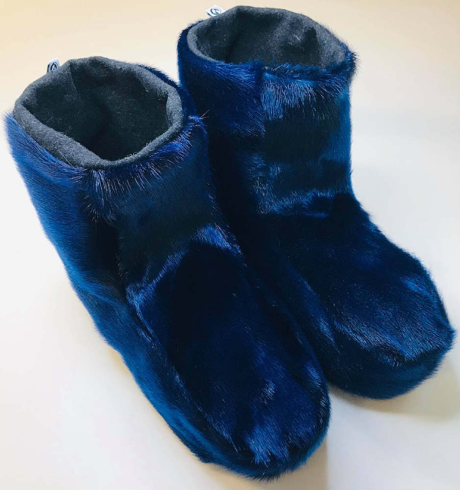 Junior Children's/Youth Slippers, Blue - Image 3