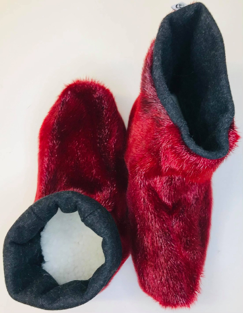 Junior Kids' Slippers, Red - Image 5