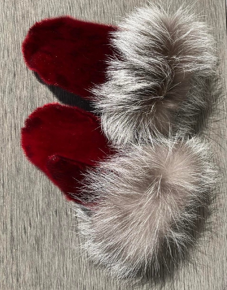 Siku Mittens, Red - Image 5